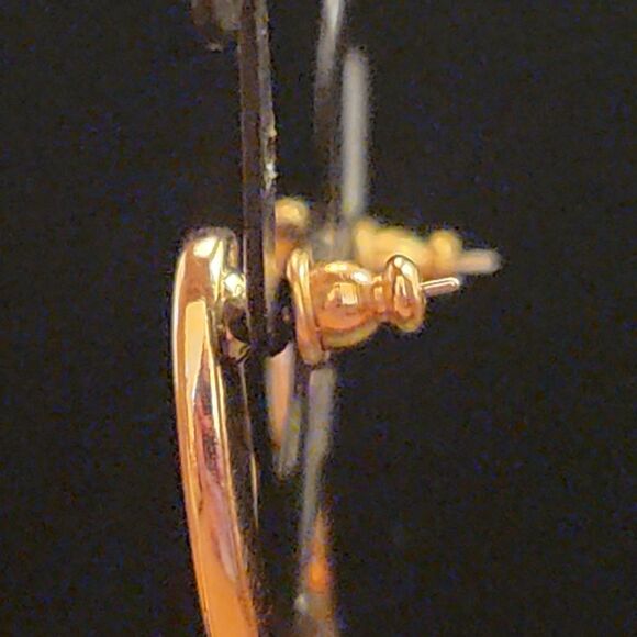 Trifari Earrings Vintage Winged Drop - Picture 5 of 9